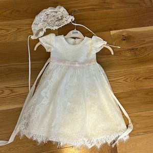 Nicolette’s couture Christening/ baptism gown, size 12 month